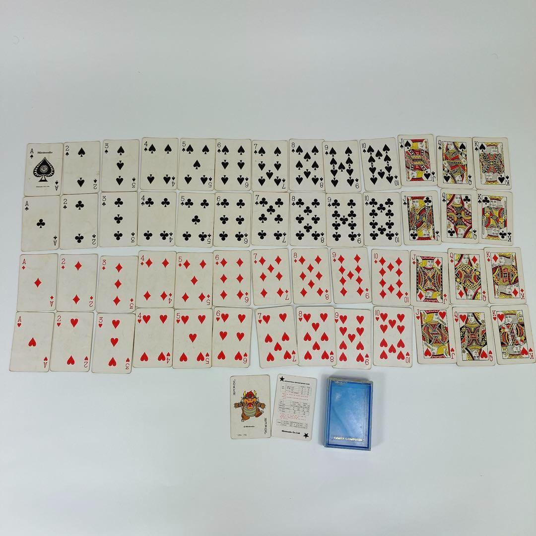 スーパーマリオブラザーズ2 トランプ 任天堂 80年代 ファミリー