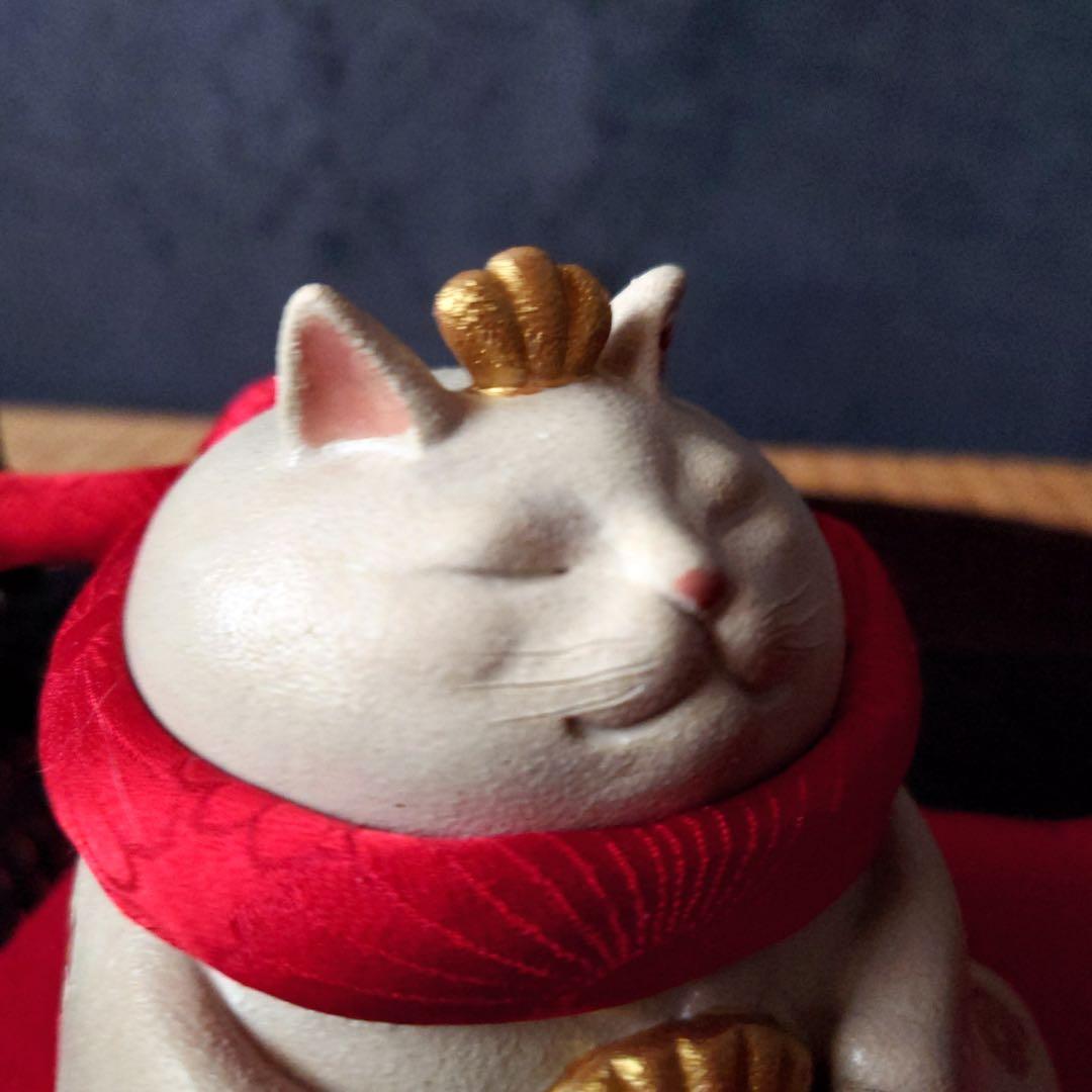 ➀だるま猫雛 m(*´꒳`*)m ※首輪付き - メルカリ