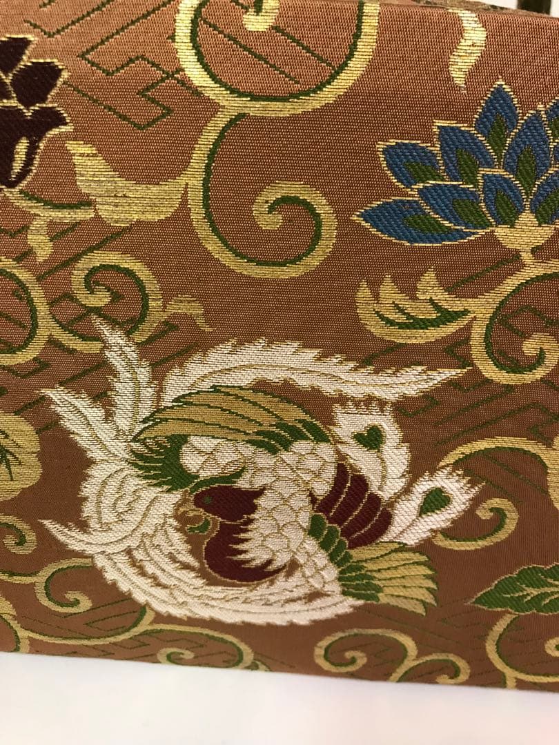 ◇おふく◇利休バッグ 唐草に鳳凰 着物 和装 - メルカリ