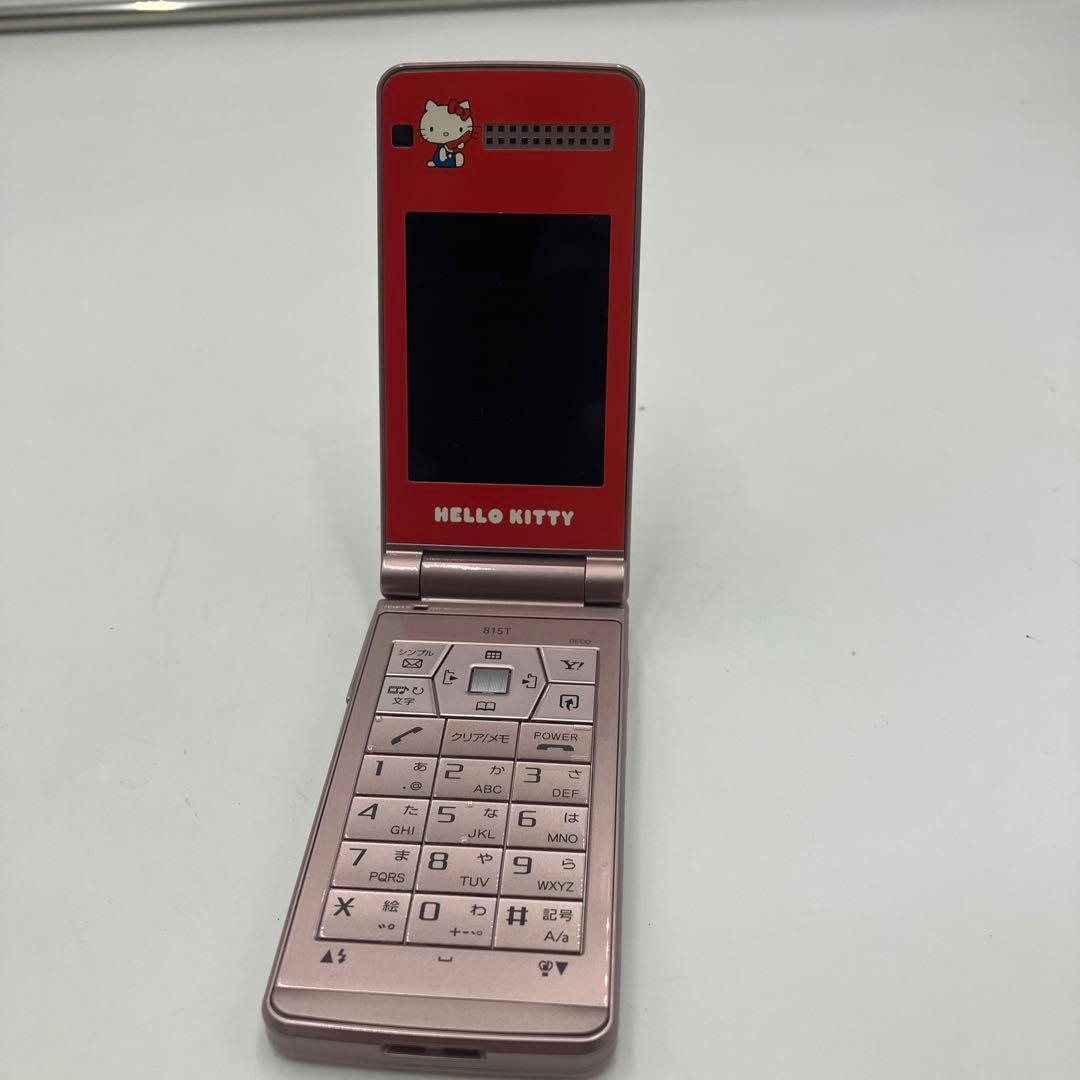 ガラケー ソフトバンク 815Tハローキティ ジャンク品 - メルカリ