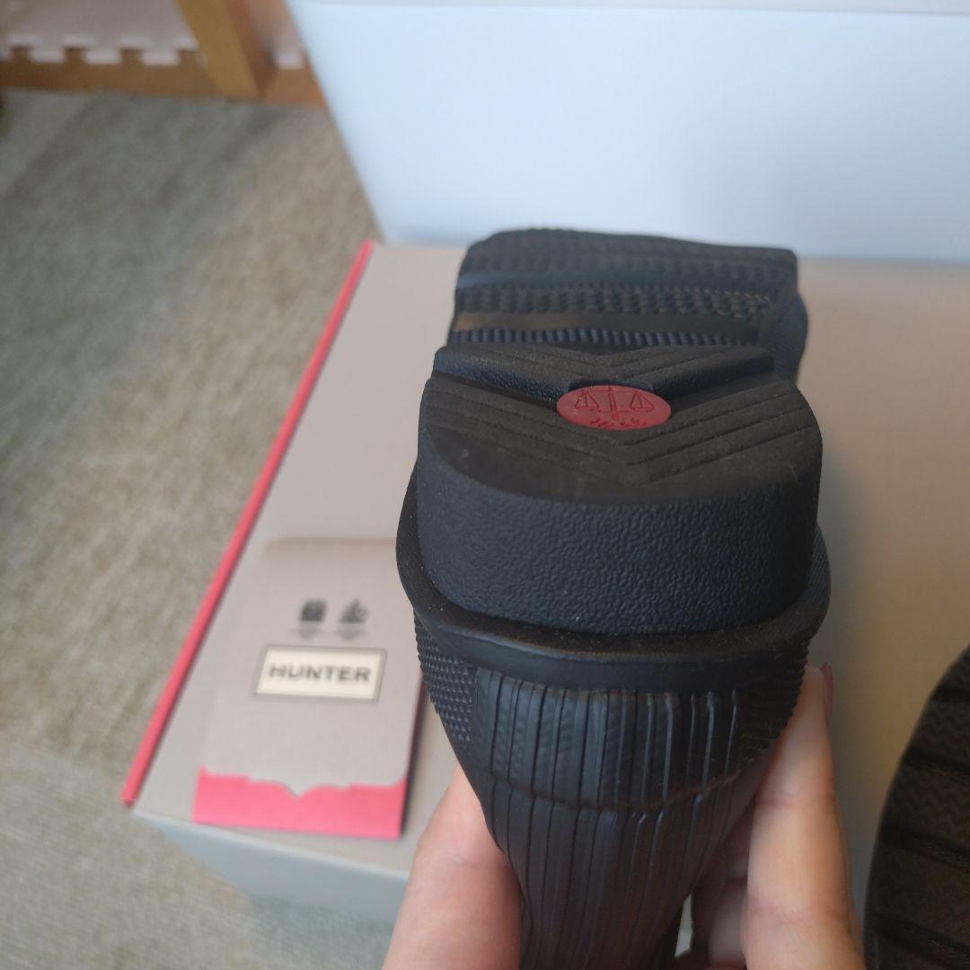 美品】ハンター レディース コマンドチェルシーブーツ UK5 24 - メルカリ