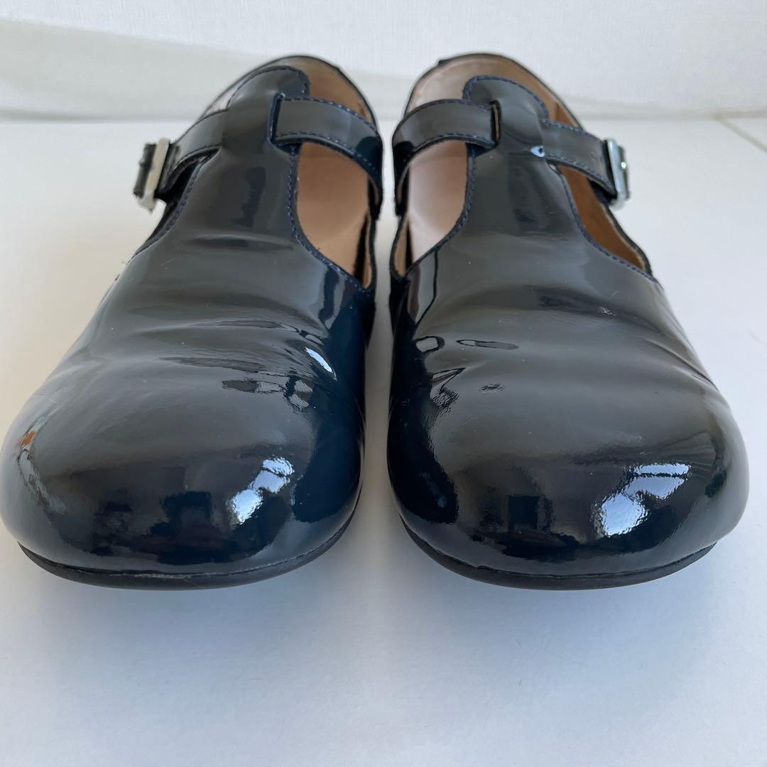 ビルケンシュトックBIRKENSTOCK TICKEL ネイビーTストラップ38 - メルカリ