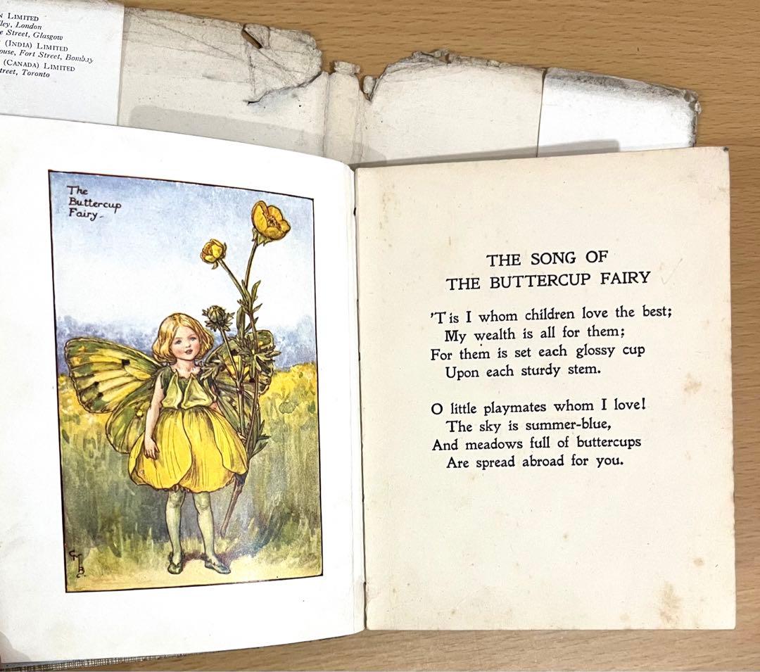 No.261 希少 古書 洋書 絵本 花の妖精 フラワー フェアリーズ - メルカリ
