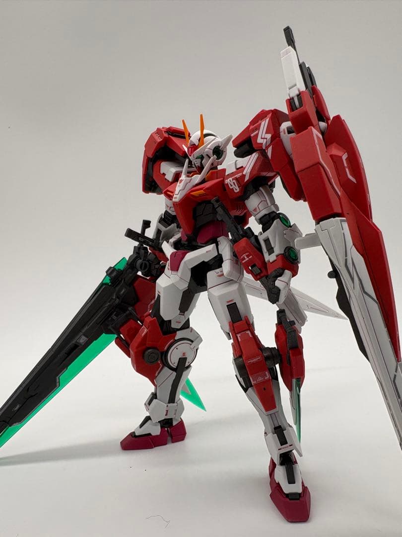 ガンプラ RG ダブルオーガンダムセブンソード インスペクション　組み立て済み Amazon | バンダイ(BANDAI) RG 1/144 ダブルオーガンダム セブンソード