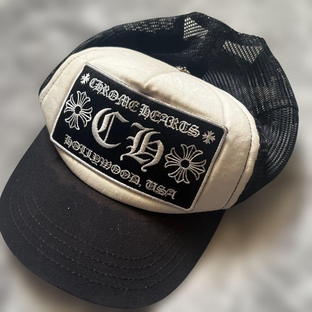 Chrome Hearts メッシュキャップ CHROME HEARTS(クロムハーツ) / メッシュキャップ/one/コットン/BLK