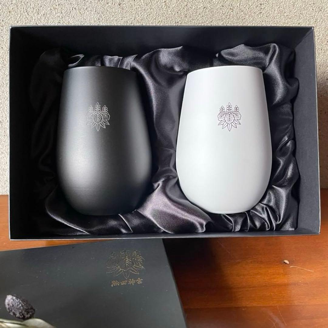 新品未使用】熱田神宮オリジナルペアタンブラー グラス 2個 希少品