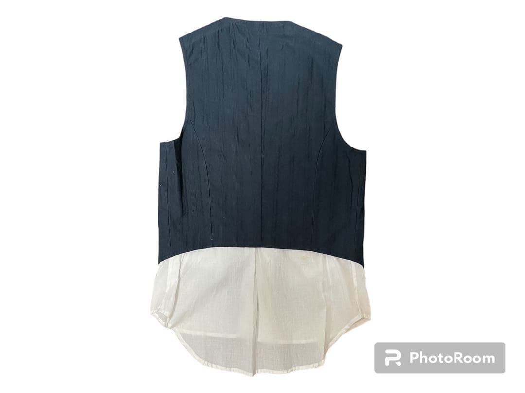 ANN DEMEULEMEESTERのシャツ付きベスト XXS hyde着 メンズ