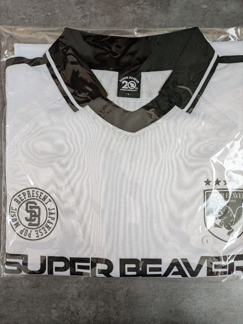 【新品】SUPER BEAVER サッカーシャツ ホワイト Lサイズ 長袖 新品未開封】SUPER BEAVER サッカーシャツ ホワイト Lサイズ｜Yahoo