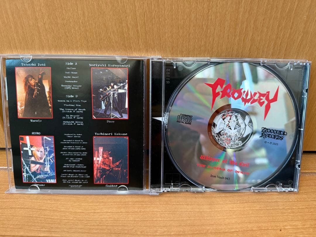 CROWLEY Whisper of the EVIl 【ジャパメタ】 - メルカリ