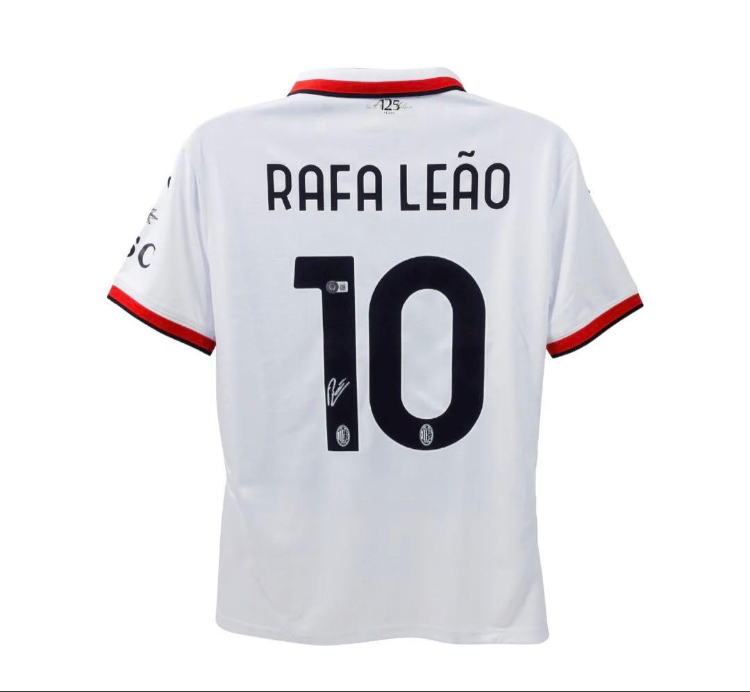 新品未開封】ラファエル・レオン 直筆サイン入り ACミラン ユニホーム