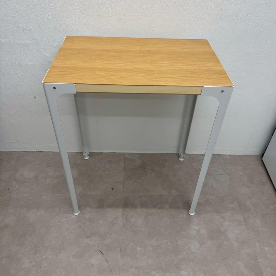 無印良品 MUJI スチール脚木製デスク オーク突板 中古品 nk01 無印良品 MUJI スチール脚木製デスク オーク突板 中古品 nk01 無印良品