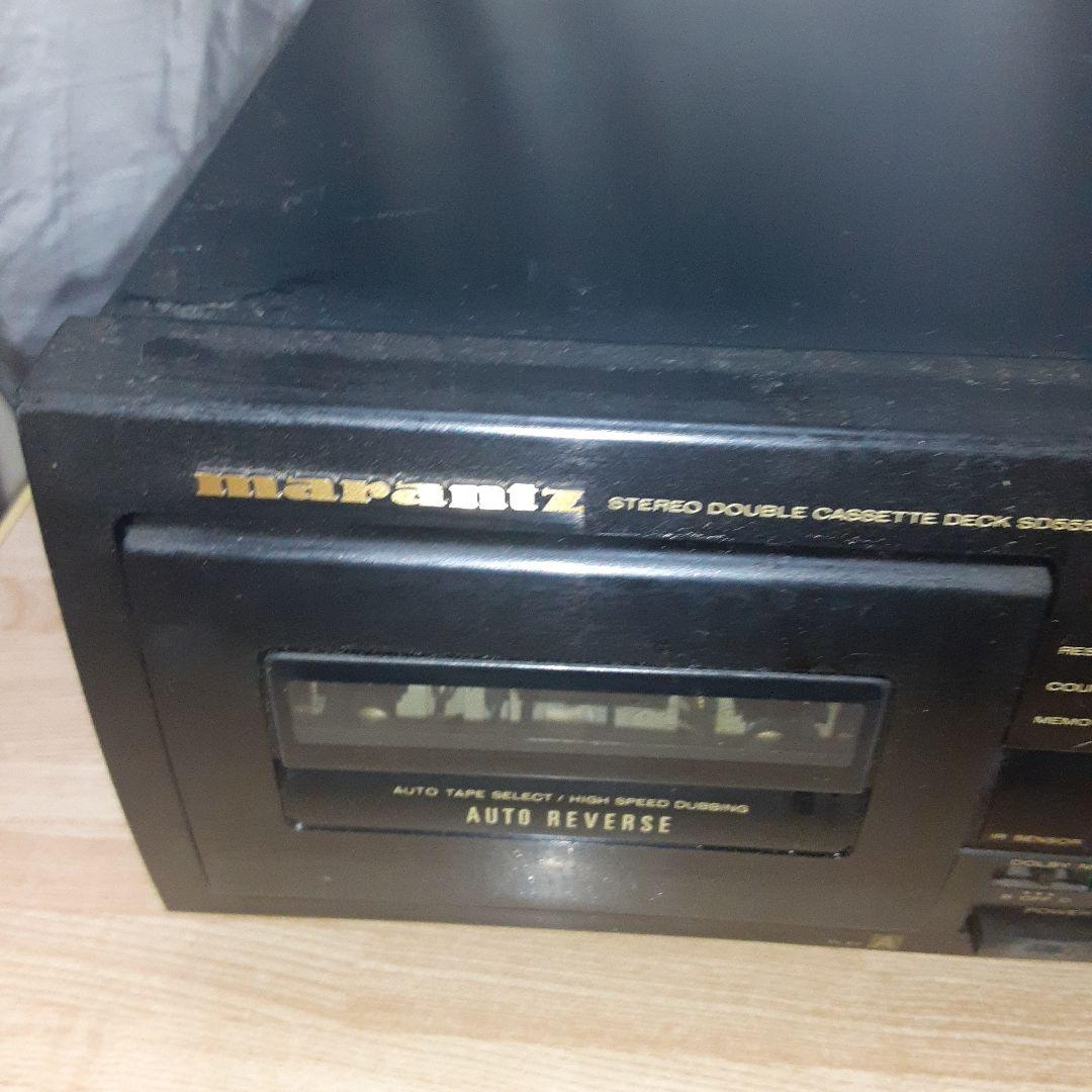 マランツ ダブルカセットデッキ SD555 ジャンク - メルカリ
