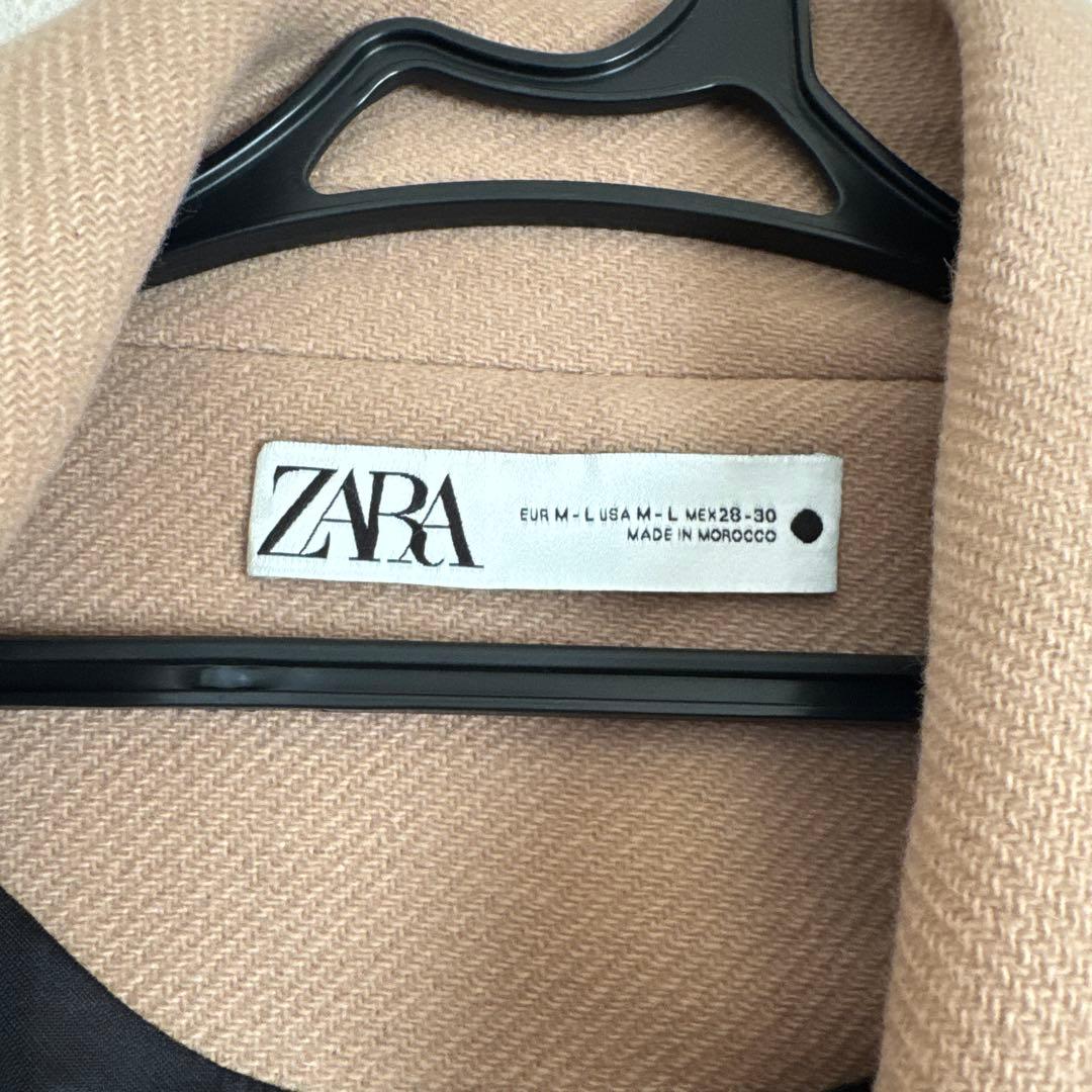 ZARA ZW COLLECTION オーバーサイズ ショートコート【M】 - メルカリ