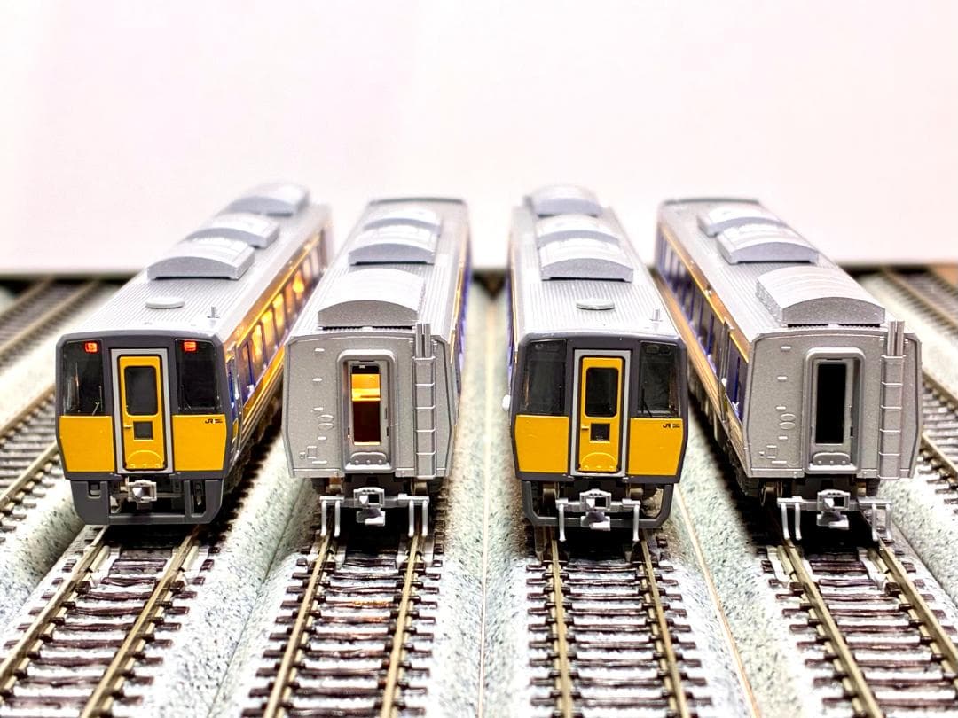 絶版 希少品＊キハ187系“スーパーまつかぜ” 4両セットLED室内灯装備