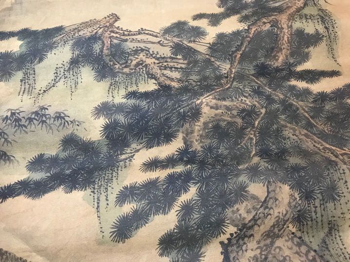 中国明時代戴進捲り 肉筆保証 中国明時代保証 - メルカリ