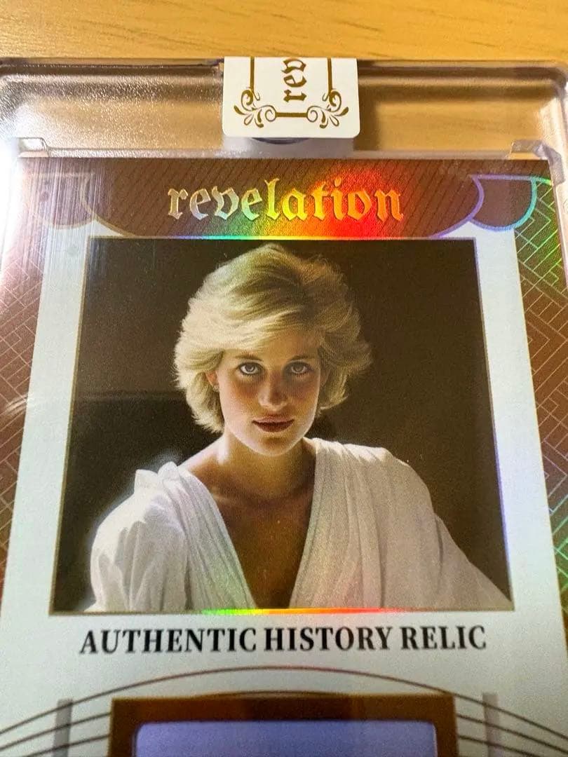 極レア】ダイアナ妃 レリックカード 手書き部分 eternal 99枚限定