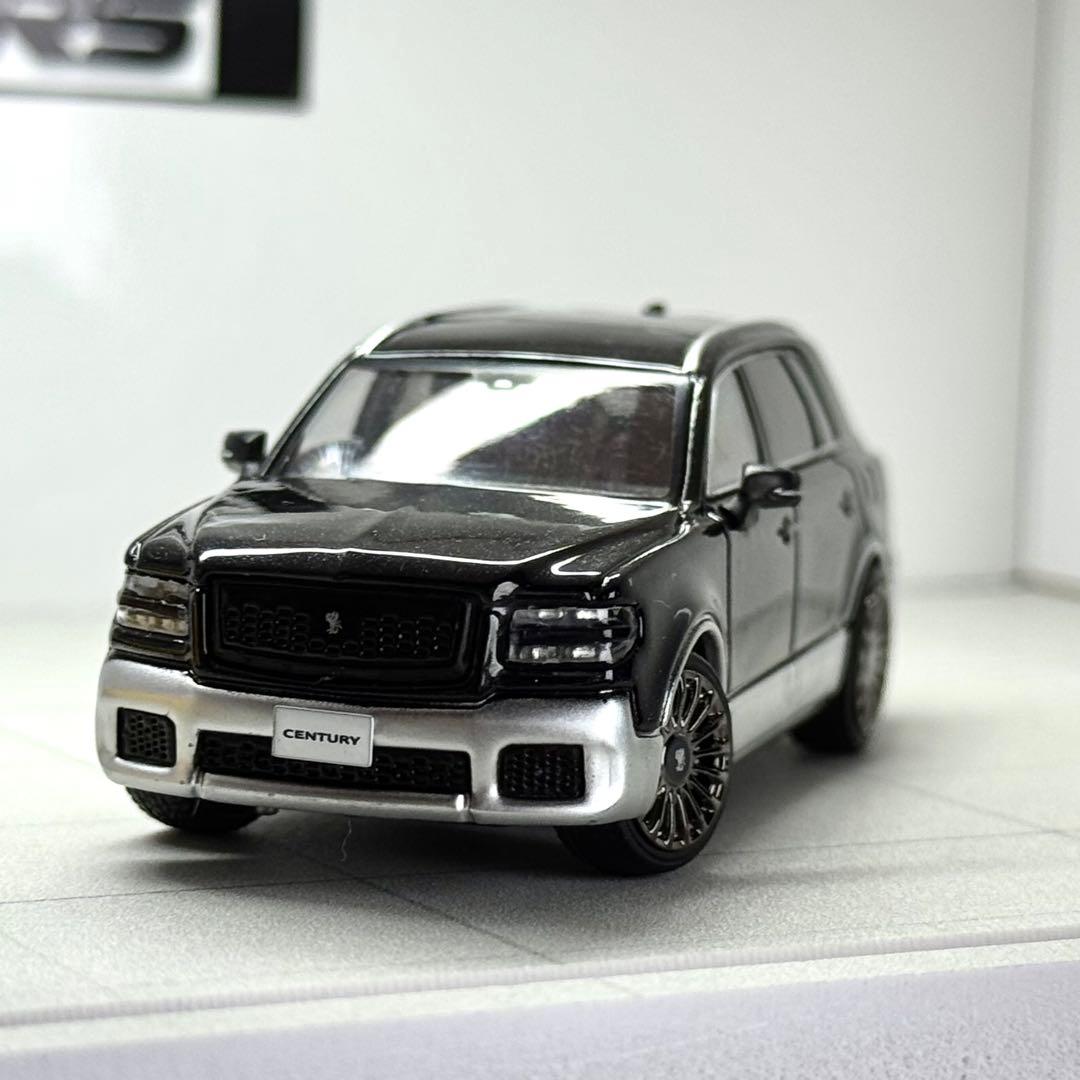 激レア】トヨタ センチュリークロス1/64ミニカー ブラック/シルバー