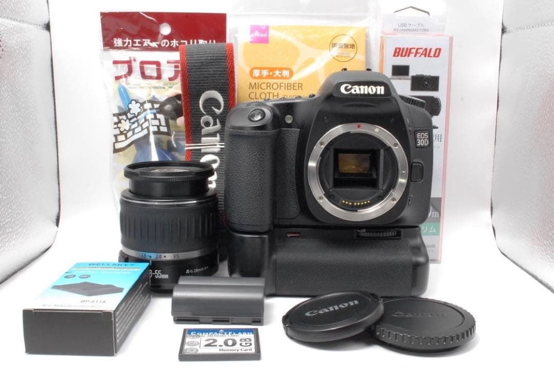 ✨エモ写真に✨Canon EOS 30D 美品 スマホ転送 簡単操作 初心者向け