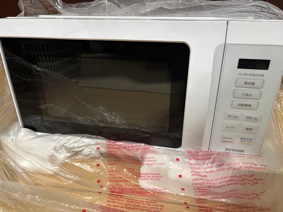 ◼️一回お試しのみ◼️アイリスオーヤマ　 電子レンジ　フラットテーブル　18L IRIS OHYAMA（アイリスオーヤマ） 電子レンジ 18L フラット フラット