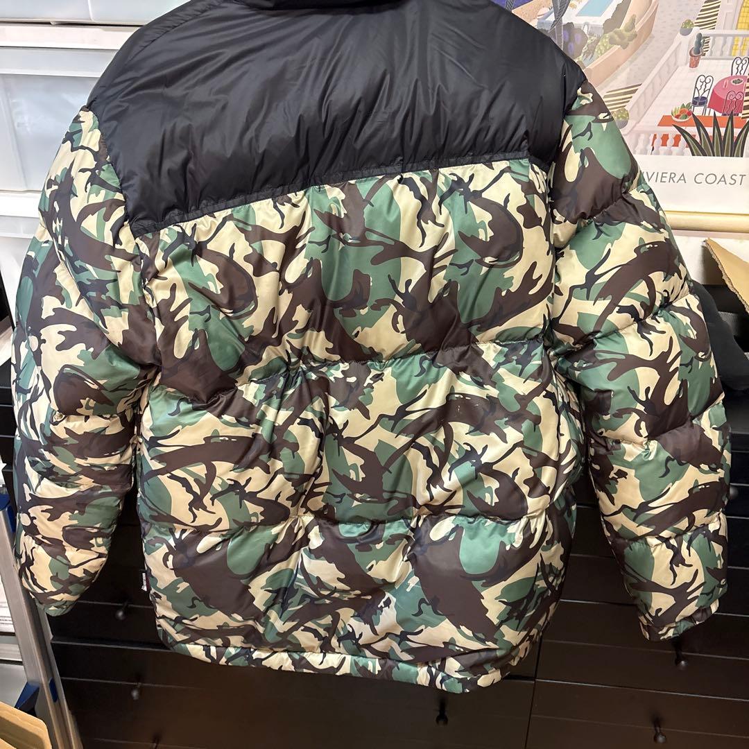 FIRST DOWN 迷彩ダウンジャケット LL