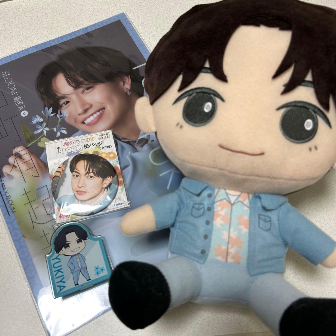 8loom ぬいぐるみ 缶バッジ クリップ クリアファイル 古町有起哉 綱啓