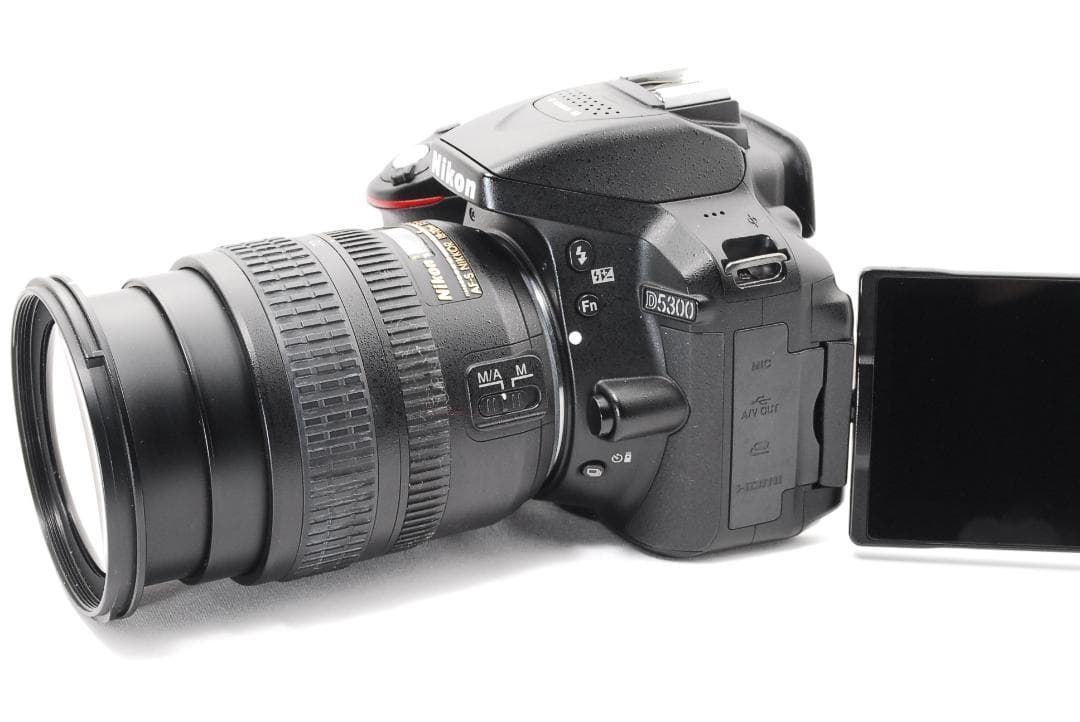 Nikon D5300 一眼レフカメラ バッテリーグリップ付き スマホ転送