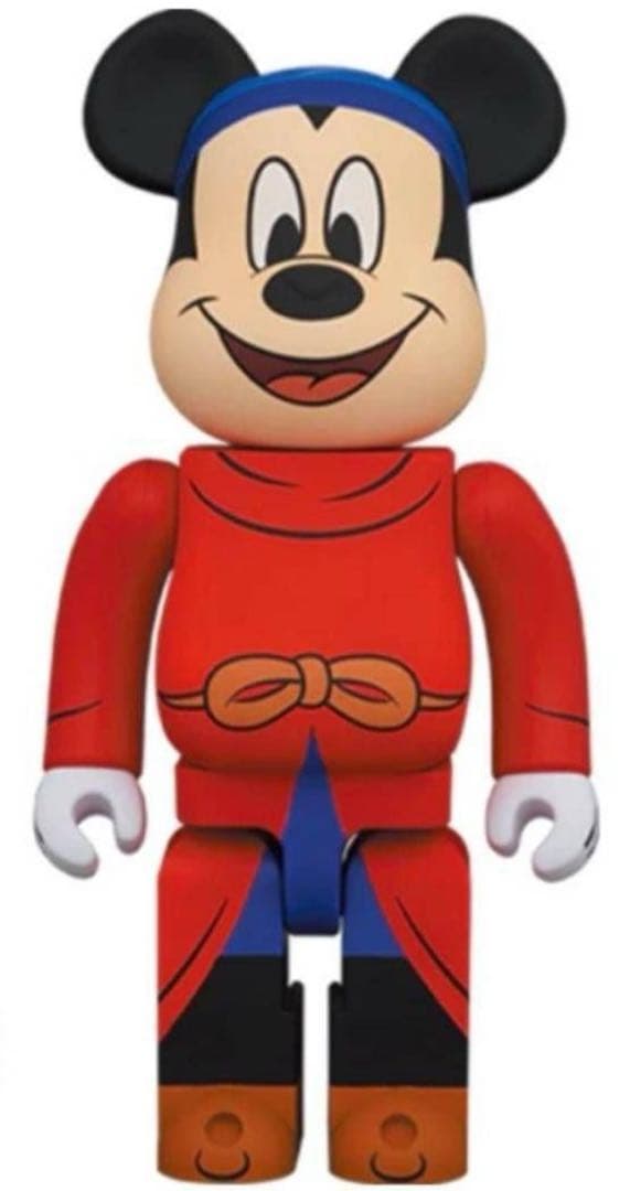 新品　ファンタジア　ミッキー　ベアブリック　1000% ファンタジア』のミッキーマウスが魔法でBE@RBRICKに変身！100