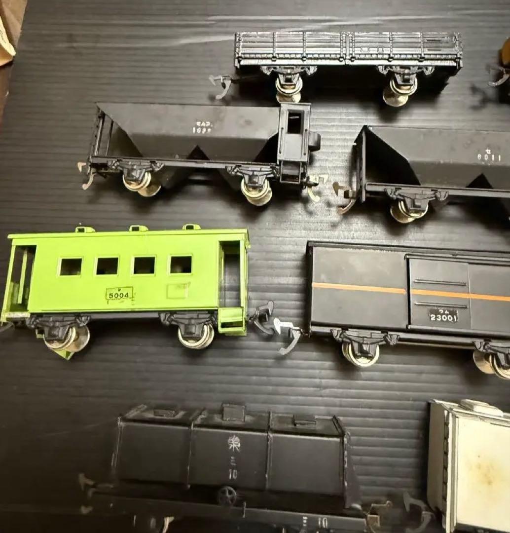 ジャンク］鉄道模型 HOゲージ エンドウ 貨車 まとめ 12両