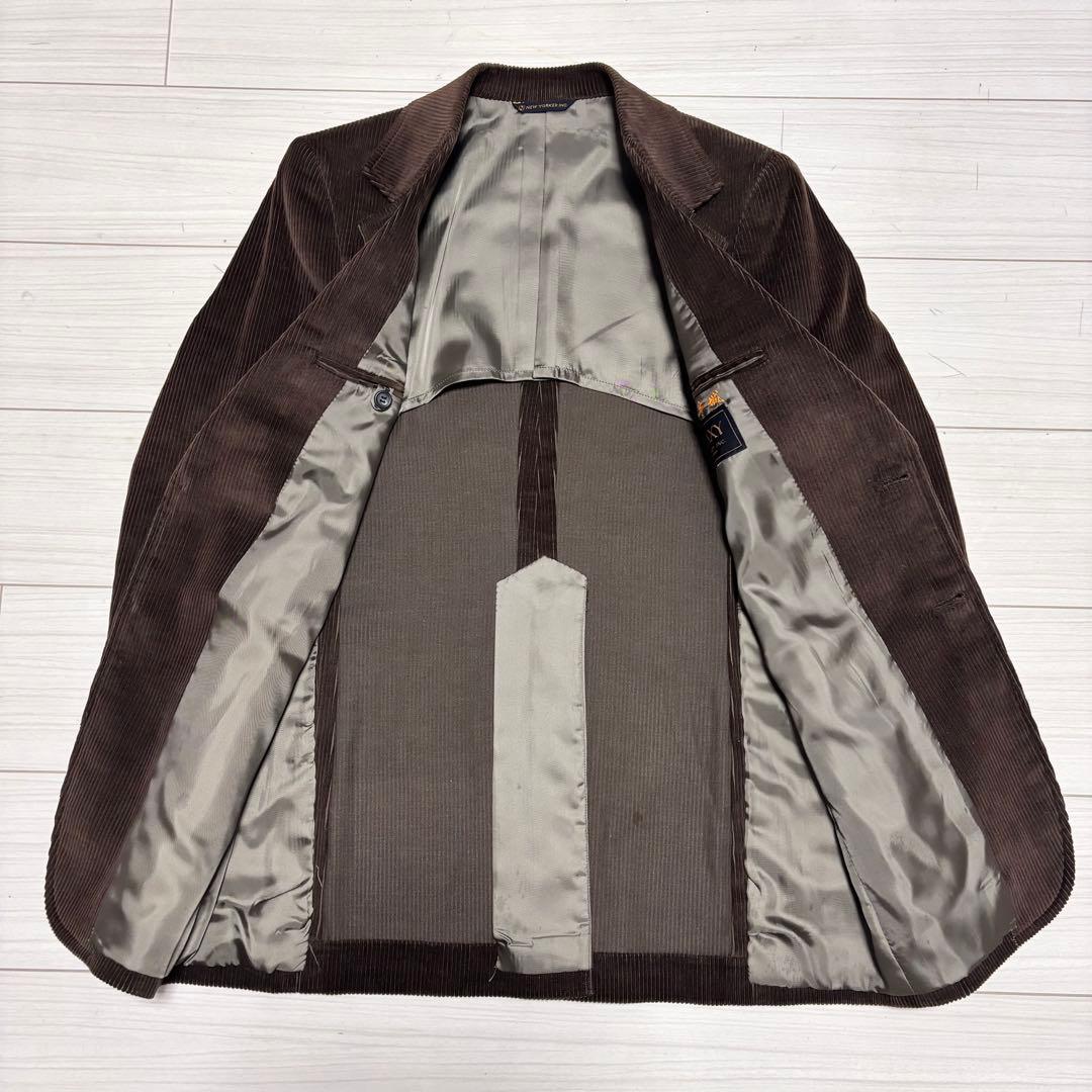 80s ニューヨーカー galaxy セットアップ スーツ コーデュロイ A6