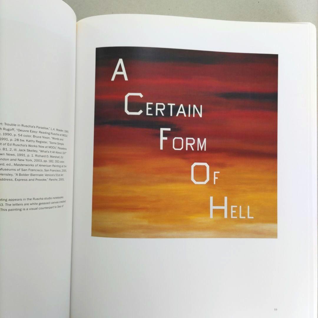 EDWARD RUSCHA /カタログ・レゾネ 絵画 第3巻1983-1988年 - メルカリ