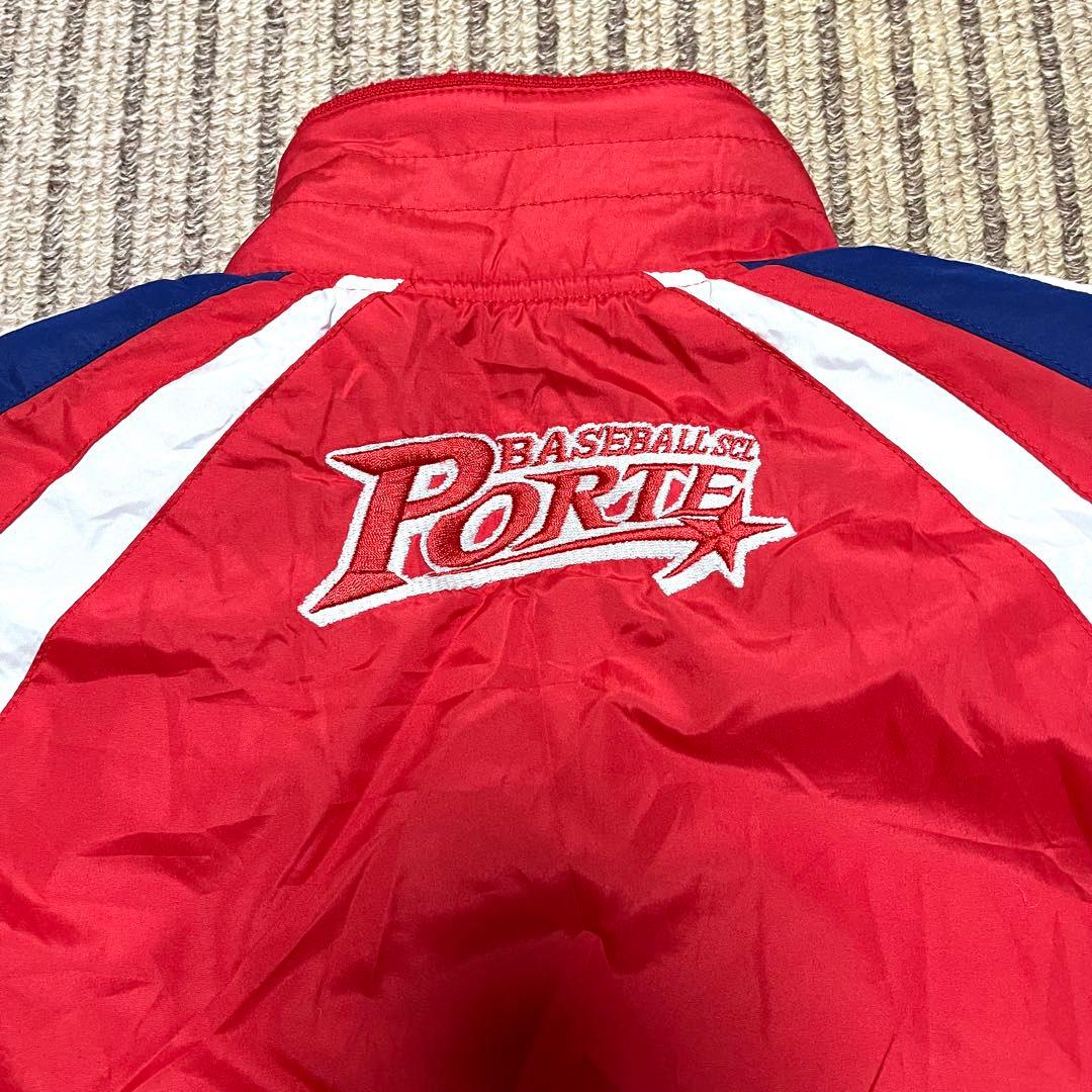 PORTE ポルテ 野球スクール グランドコート グラコン ジャンパー 光沢