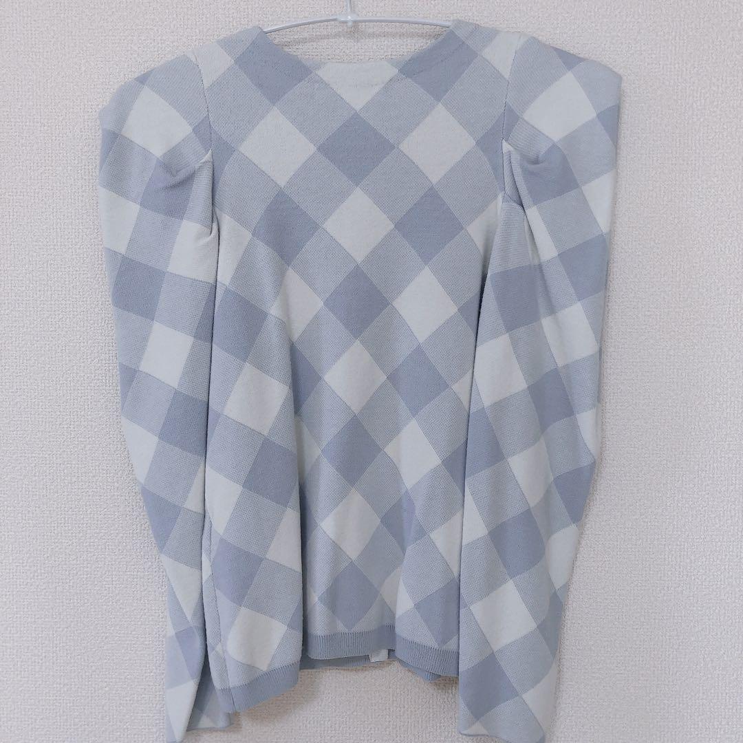 Ririka様専用 セルフォード CELFORD チェックジャガードカーディガン