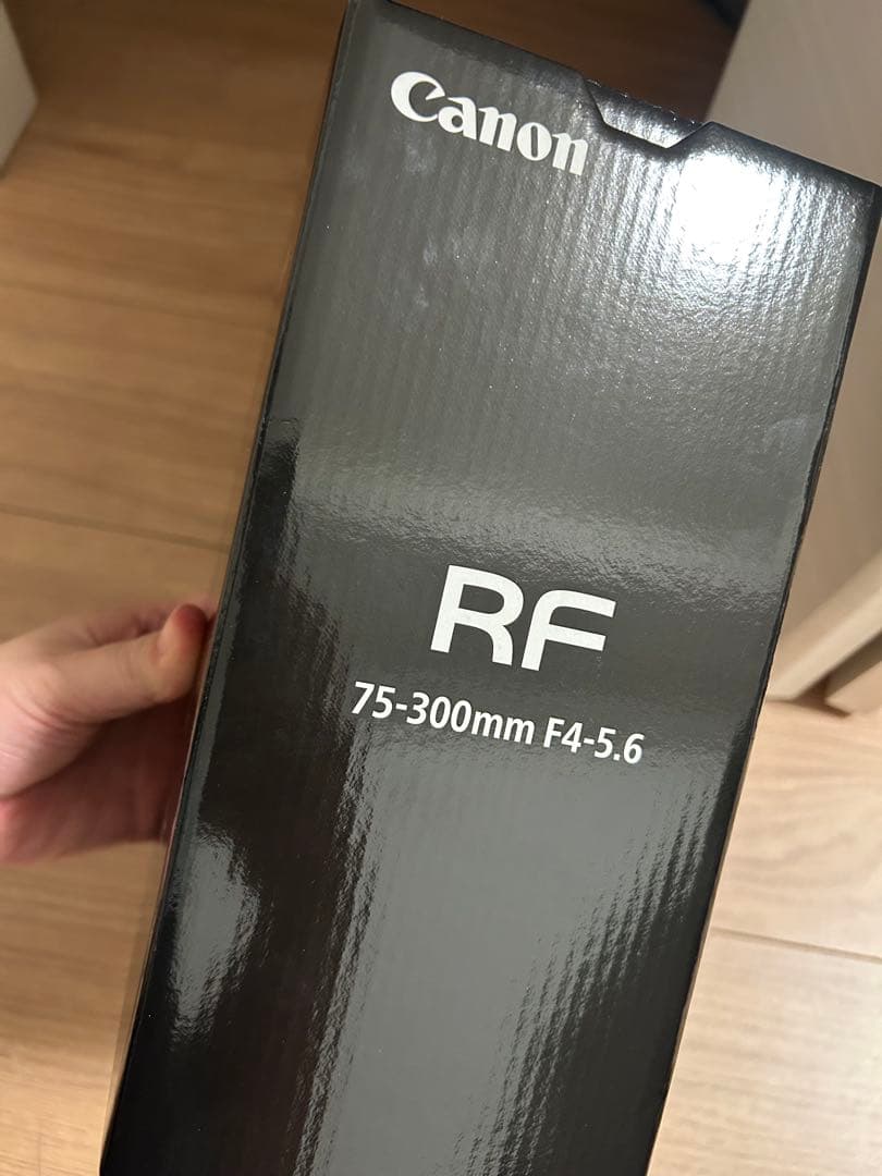 Canon RF75-300mm F4-5.6 動作確認済み 箱付き - メルカリ