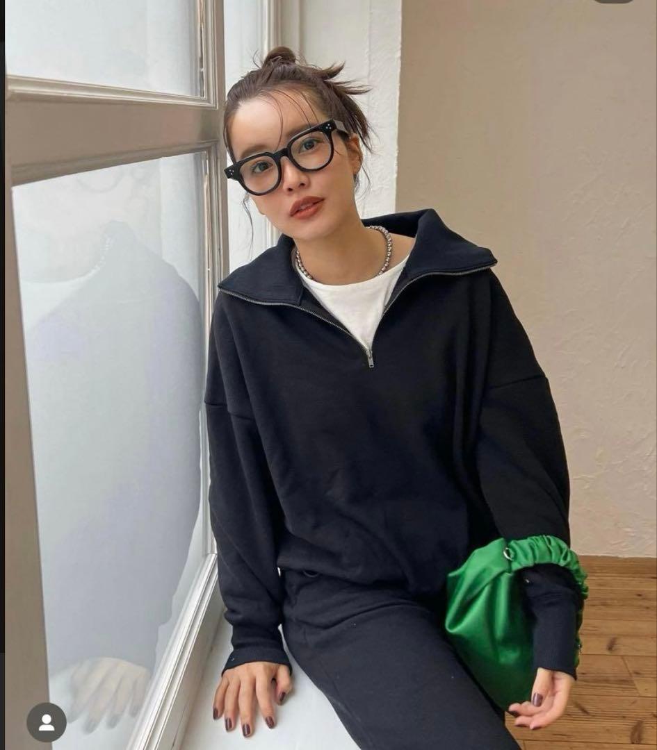 Cenci センチ 猪鼻ちひろ ハーフジップスウェット 低身長 - メルカリ