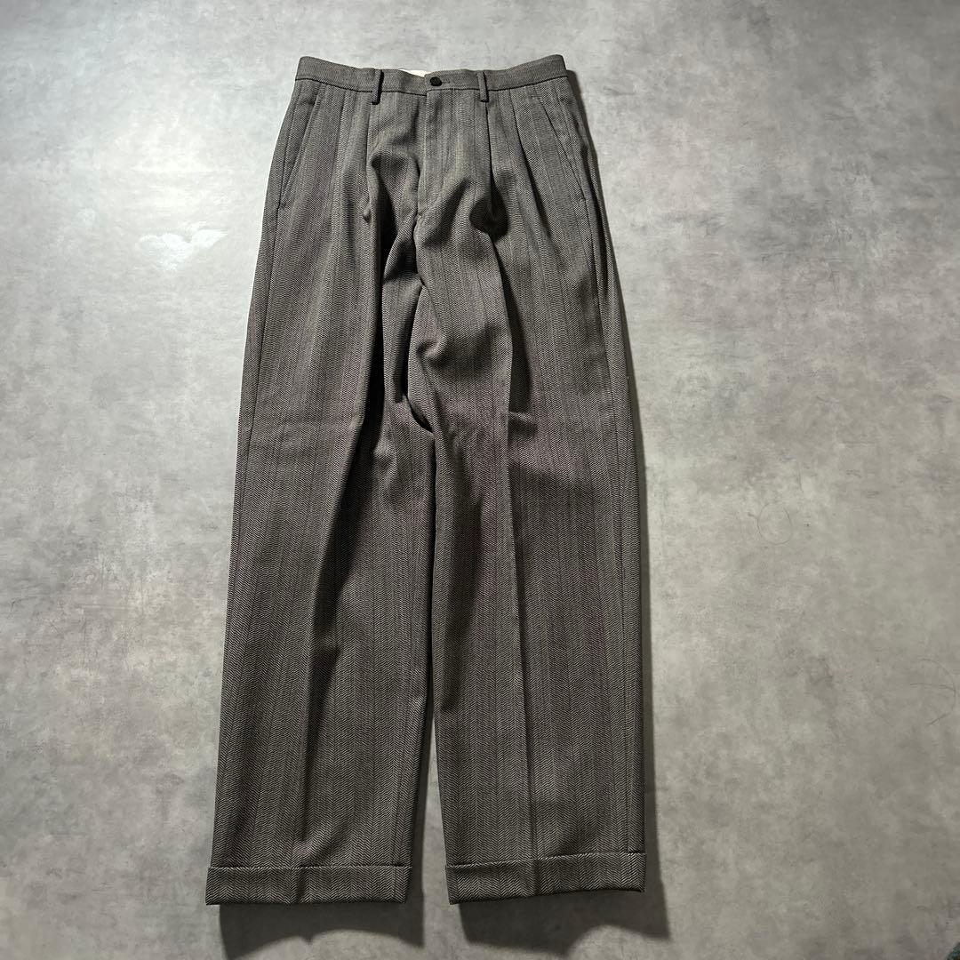 NA）ヴィンテージ ダブル セットアップ ピンバッジ×ARMANI ネクタイ