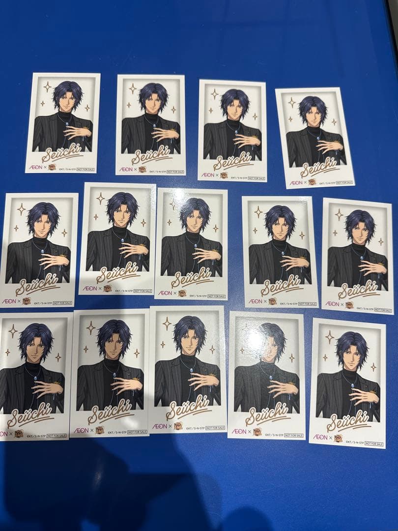 テニスの王子様 テニプリ イオン 特典 限定 幸村精市 チェキ風カード 14枚 新テニスの王子様 イオン特典 チェキ風カード 幸村精市 テニプリ