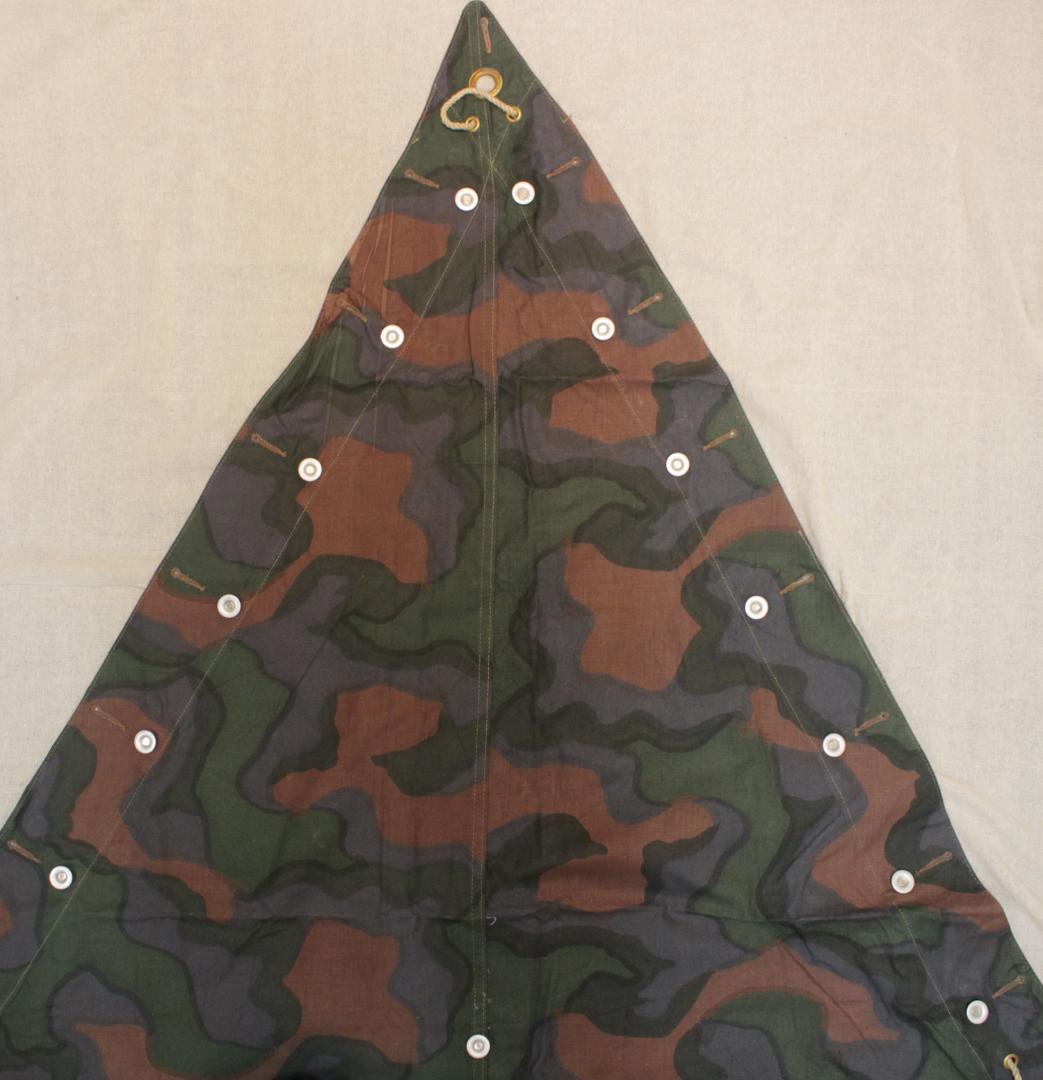 デッドストック ノルウェー軍幕 1枚 ポンチョテントシート - メルカリ