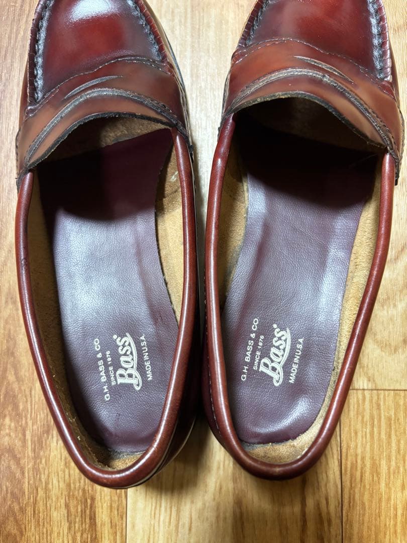 G.H.BASS Weejuns ローファー USA製 美品 25〜25.5cm