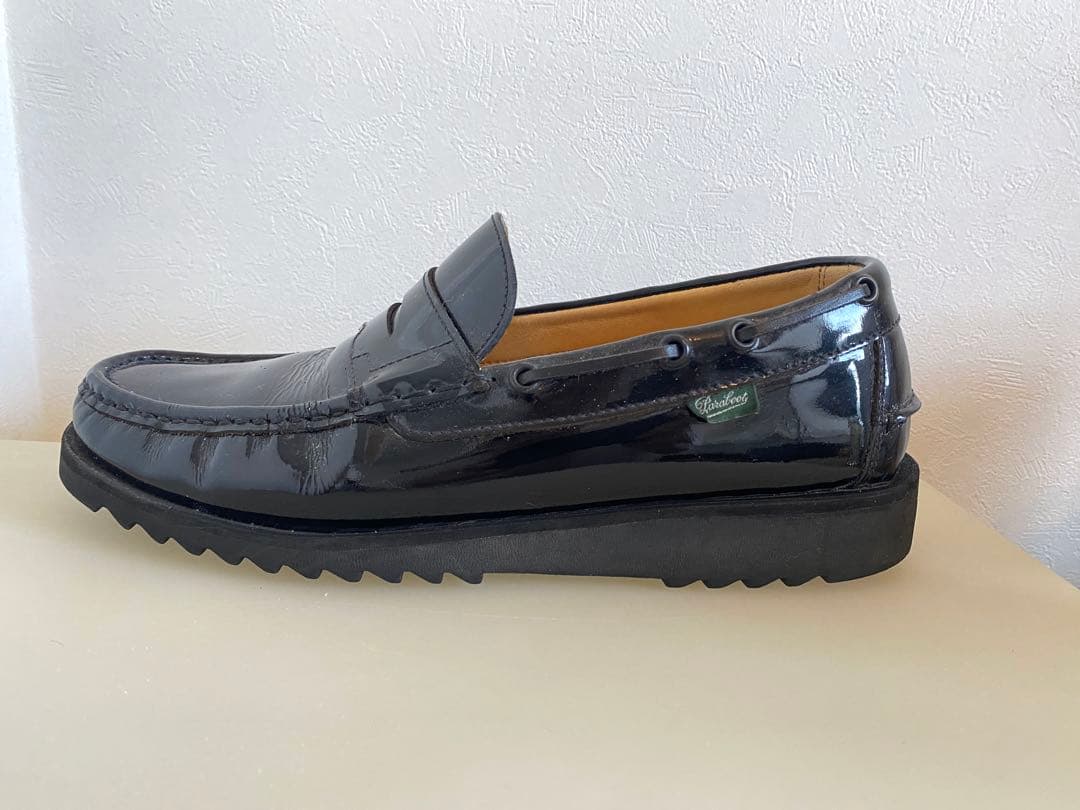 Paraboot BEAMS別注 パテントレザースリッポン Paraboot BEAMS別注 パテントレザースリッポン Paraboot BEAMS別注