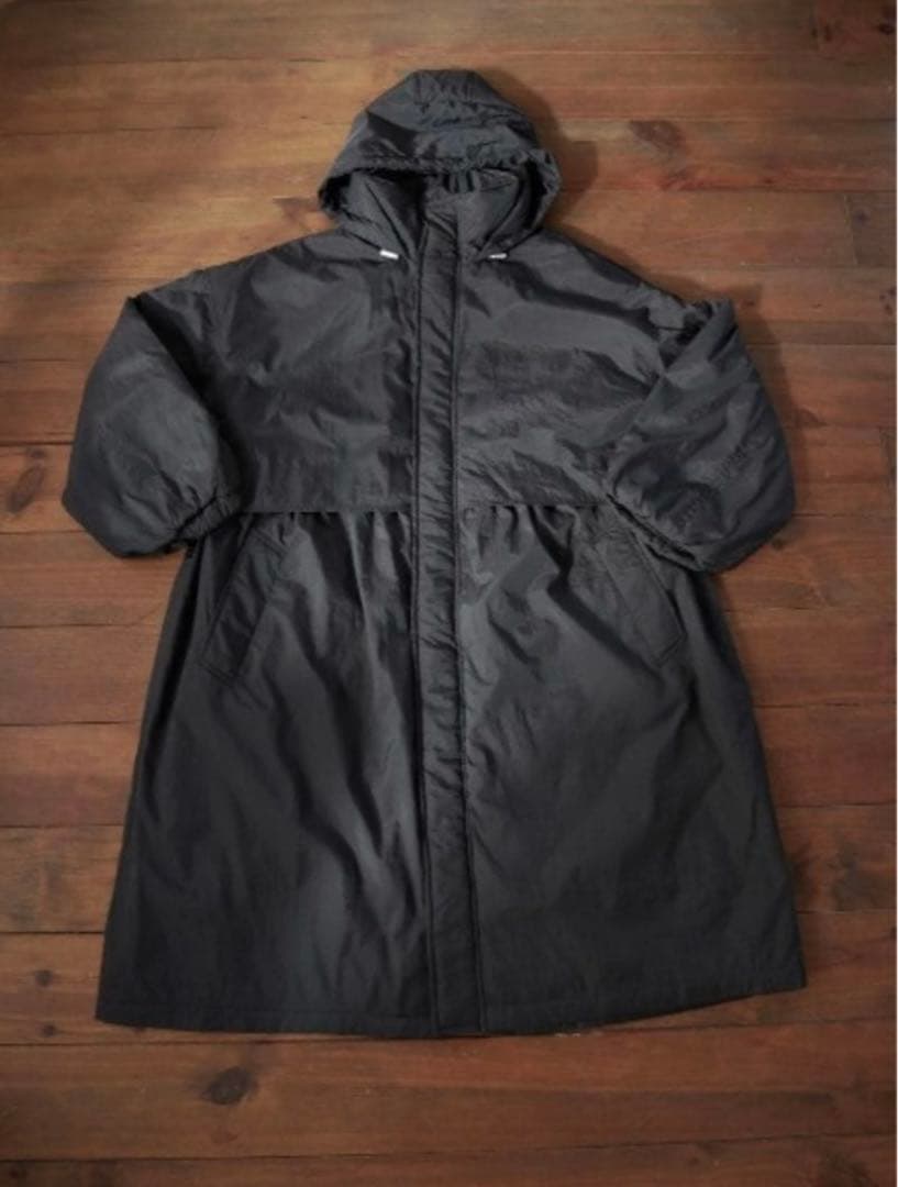 trunc88＊ロングナイロンコート＊ブラック＊レインコート＊撥水コート