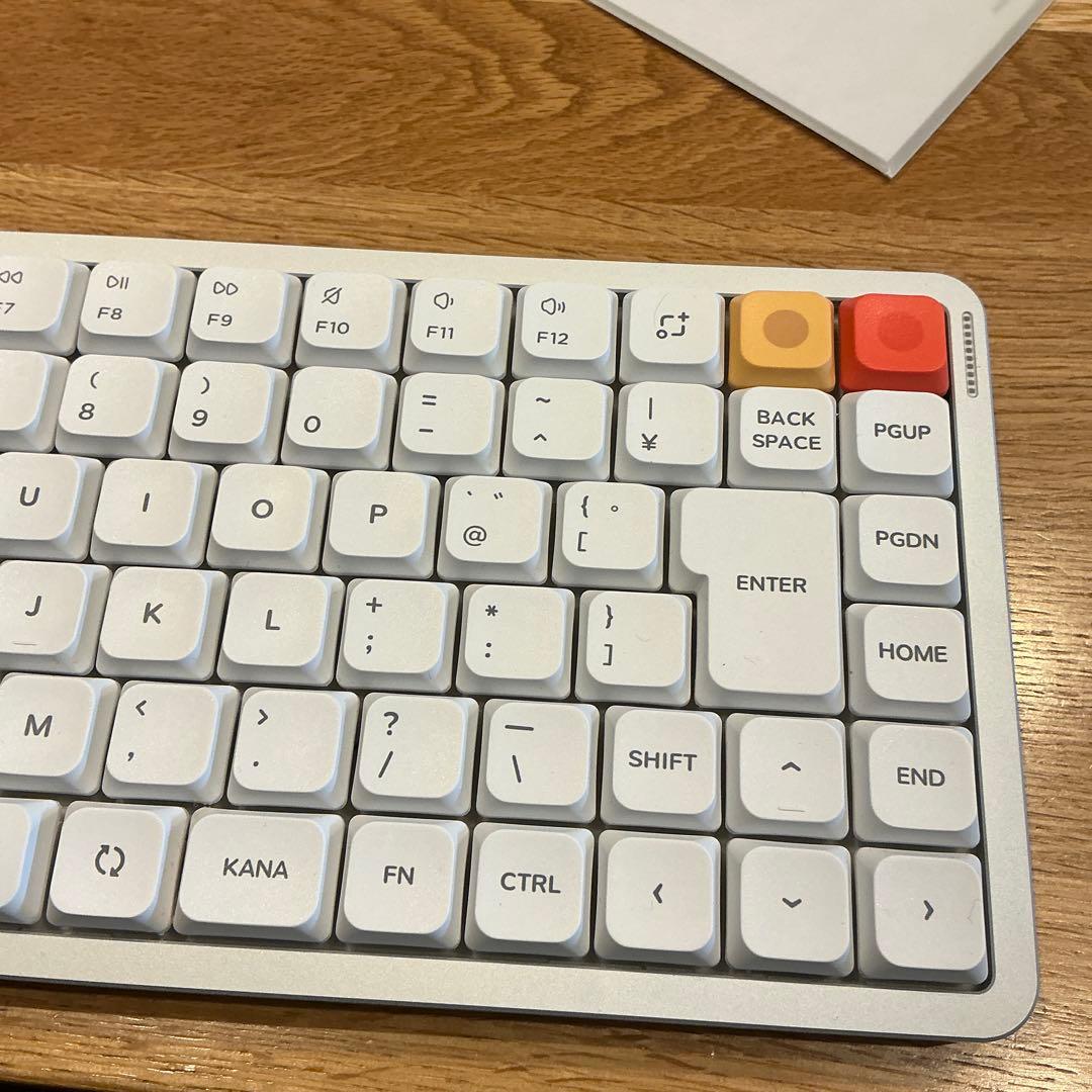 Nuphy Air75 V3 白 JIS 日本語配列 Blush nano軸 - メルカリ