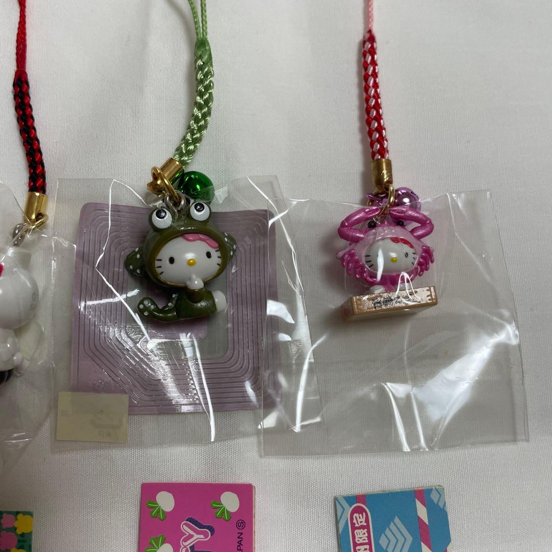 新品◇ハローキティ ご当地キティ 根付けストラップ 九州 10個セット