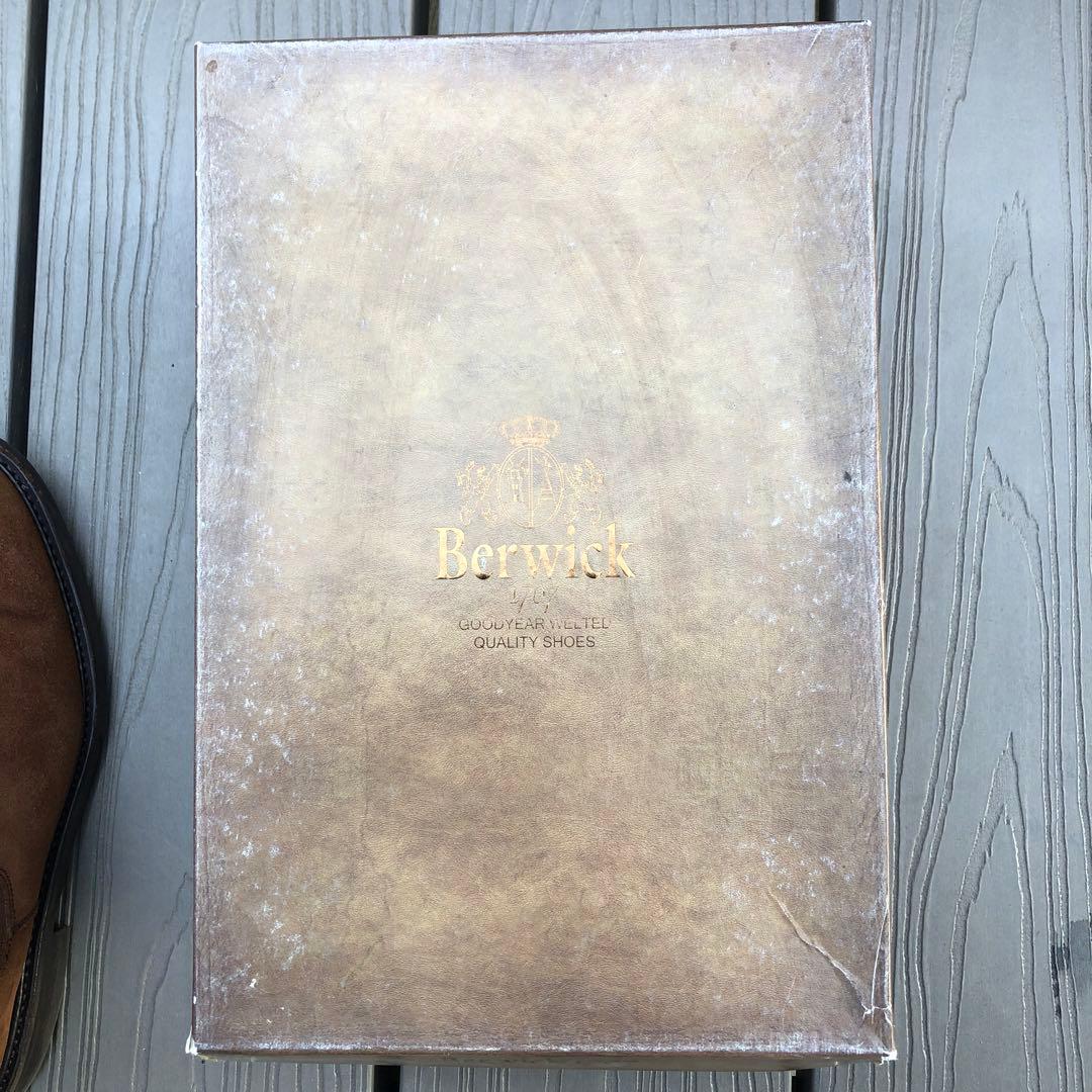 Berwick サイドゴアブーツ 27.0cm ブラウン