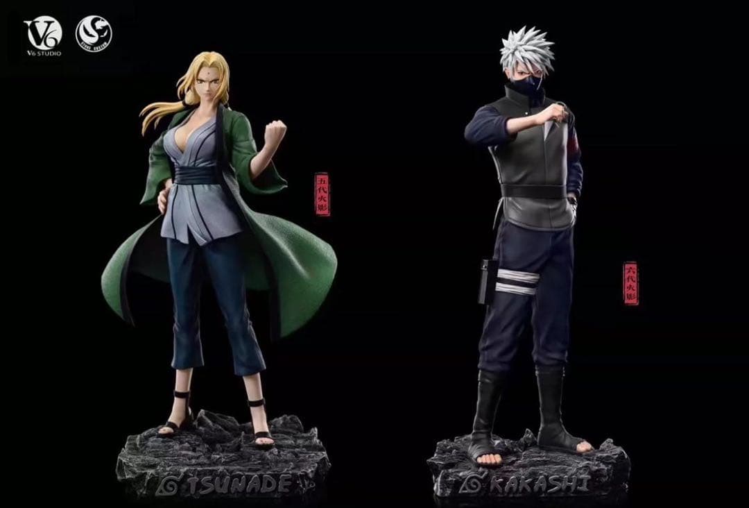 NARUTO ナルト 綱手 ガレージキット ガレキ スタチュー①② - メルカリ
