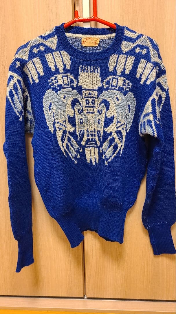 jantzen ジャンセン 40年代 ヴィンテージ　ジャガードセーター　アステカ jantzen ジャンセン 40年代 ヴィンテージ ジャガードセーター アステカ