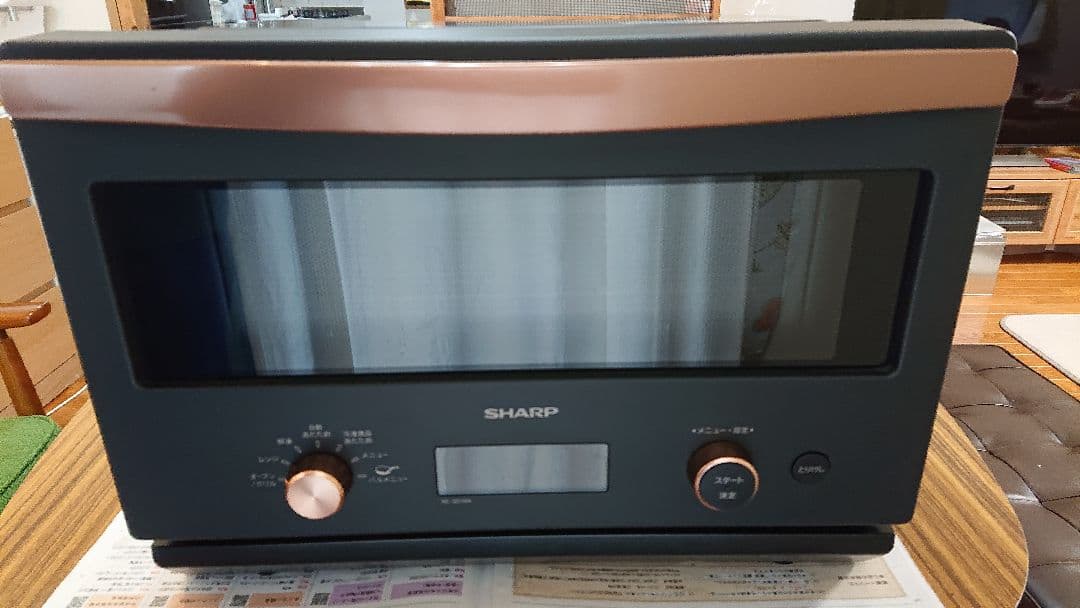 シャープ オーブンレンジ SHARP RE-SD18A-B BLACK ジャンク - メルカリ