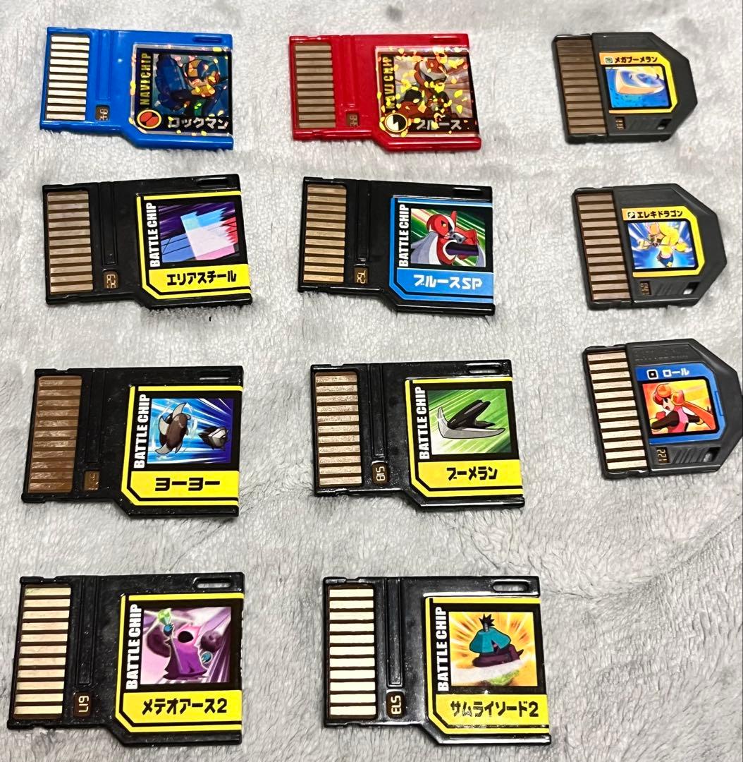 ロックマンエグゼ デバイス・バトルチップ・公式改造カードセット