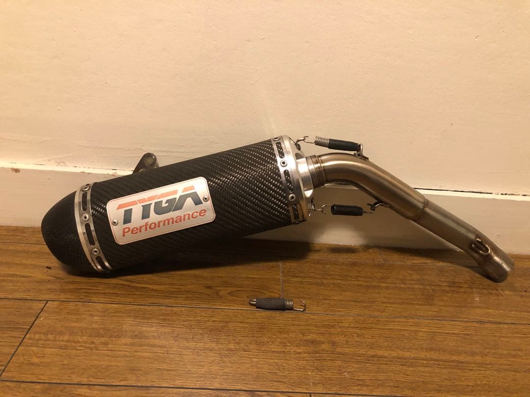 TYGAパフォーマンス　スリップオンマフラー グロムjc61用 グロム125 TYGAパフォーマンス スリップオンマフラー グロムjc61用