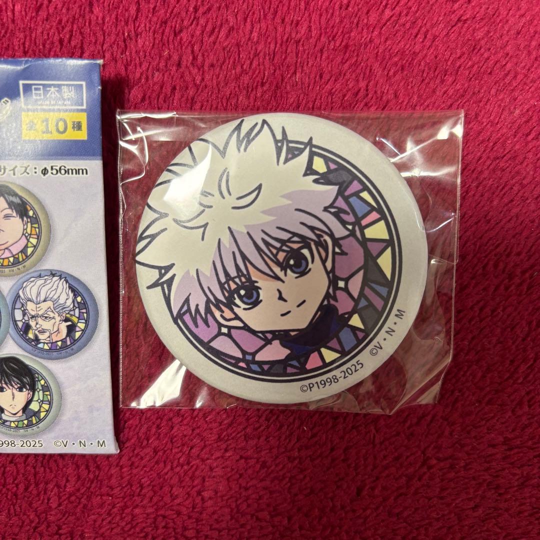 HUNTER×HUNTER 切り絵シリーズ 和紙缶バッジ ゾルディック家 キルア