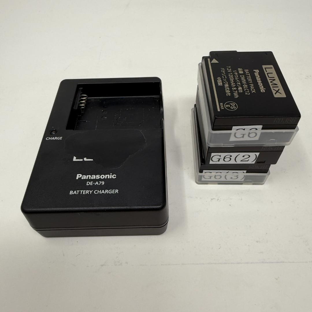 美品セット】LUMIX DMC‑G6＋14‑140mm ズーム＋バッテリー3個 - メルカリ